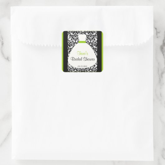 Damask Bridal Sticker (Tas)