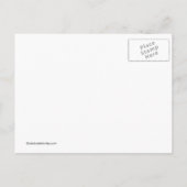 Damask Bride & Groom Save the Date Uitnodiging (Achterkant)