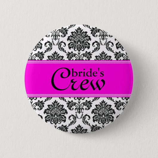 Damask Bride's Crew Button (Voorkant)