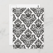 Damask Briefkaart (Voorkant / Achterkant)