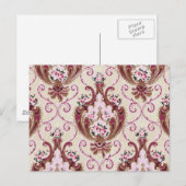Damask Briefkaart (Voorkant / Achterkant)