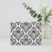 Damask Briefkaart (Staand voorkant)