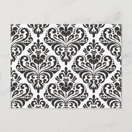 Damask Briefkaart (Voorkant)