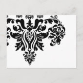 Damask-Briefkaart Briefkaart (Voorkant)