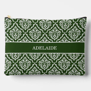 Damask Bruid Stam Bruidsfeest Hunter Groen Etui