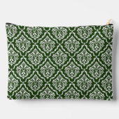 Damask Bruid Stam Bruidsfeest Hunter Groen Etui (Achterkant)