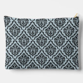 Damask Bruid Stam Bruidsfeest Stofblauw Etui (Achterkant)