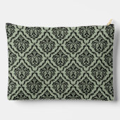 Damask Bruid Stam Bruidsmeisjes Jurk Salie Groen Etui (Achterkant)