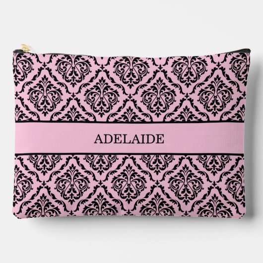 Damask Bruid Stam Bruidsmeisjes Roze Etui (Voorkant)