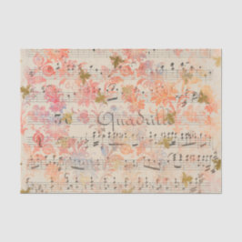 Damask Bumblebee Tissuepapier