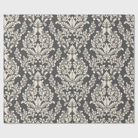 Damask Cadeaupapier (Vlak)