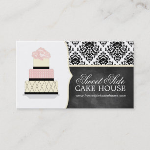 Damask Cake Bakery Visitekaartjes