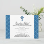 Damask Celtic Cross First Community Kaart (Staand voorkant)