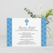 Damask Celtic Cross First Community Kaart (Staand voorkant)