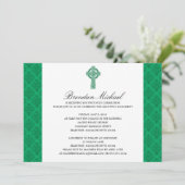 Damask Celtic Cross First Community Kaart (Staand voorkant)