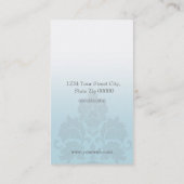 Damask Chandelier Visitekaartje (Achterkant)