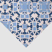  Damask Classic MorocBlue and White Tissuepapier (Detail)