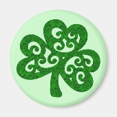 Damask Clover Magneet (Voorkant)