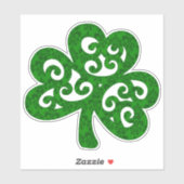 Damask Clover Sticker (Vel)