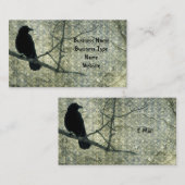 Damask Crow Visitekaartje (Voorkant / Achterkant)