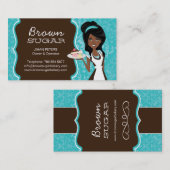 Damask Custom Bakery Visitekaartje (Voorkant / Achterkant)