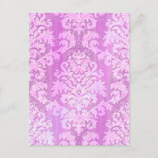 Damask Cut Velvet, Antiek kant Briefkaart