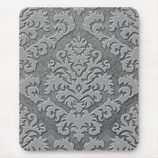 Damask Cut Velvet, Double Damask Monotone Muismat (Voorkant)