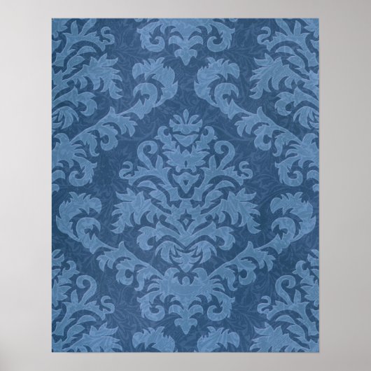 Damask Cut Velvet Poster (Voorkant)