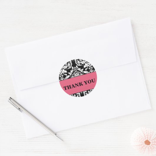 Damask Dank u Sticker (Envelop)