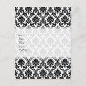 Damask-decor Kaart (Achterkant)