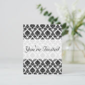 Damask-decor Kaart (Staand voorkant)