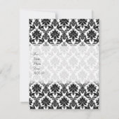 Damask-decor Kaart (Achterkant)