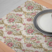 Damask Delight Bloemen Tafelloper Victoriaans Chic