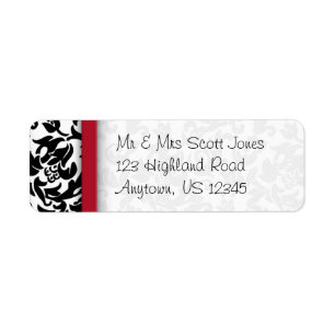 Damask Delight Etiket