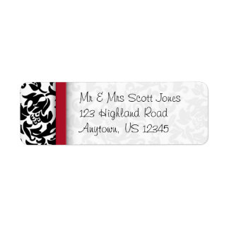 Damask Delight Etiket