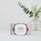 Damask Designer Visitekaartje (Staand voorkant)