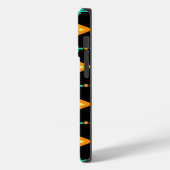  Damask Diamond Stripe Case-Mate iPhone Case (Achterkant / Links)