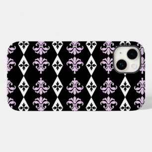Damask Diamond Stripe Case-Mate iPhone Case