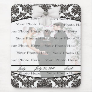 Damask Elegance Wedding Muismat