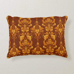 Damask: Elegant Behang Accent Kussen