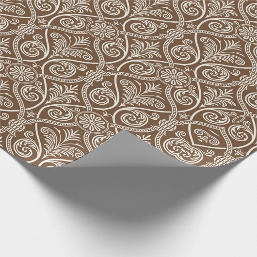  Damask Elegant Cadeaupapier (Hoek)