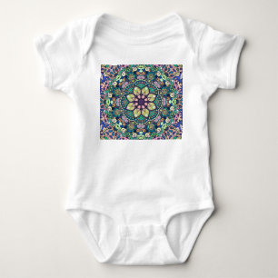 Damask: Elegant naadloos patroon Romper