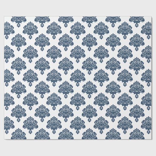 Damask Elegant Pattern Cadeaupapier (Vlak)