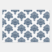 Damask Elegant Pattern Wrapping Paper Sheets (Voorkant)