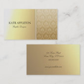 Damask Elegant Visitekaartje (Voorkant / Achterkant)