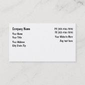 Damask Elegant Visitekaartjes (Achterkant)