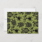 Damask en Green RSVP (Achterkant)