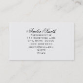 Damask Envelope Collectie Visitekaartje (Achterkant)