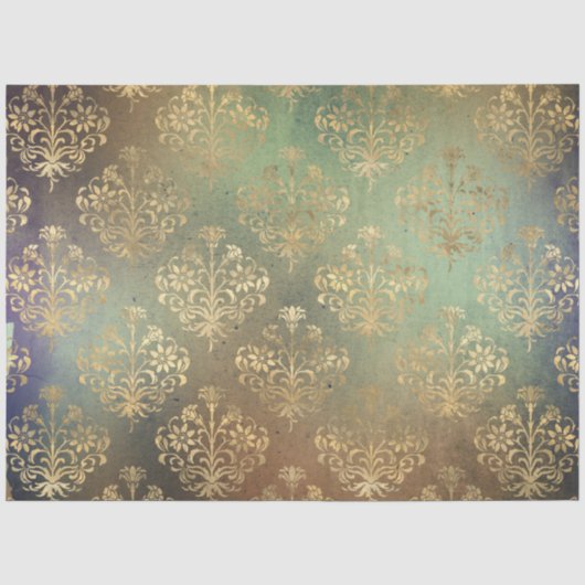 Damask Ephemera Design Serie #18 Tissuepapier (Voorkant)