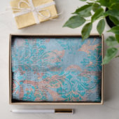 Damask Ephemera Design Serie #7 Tissuepapier (Geschenk)